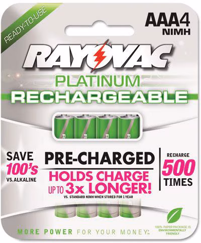 BATTERY RECHARGEABLE GN