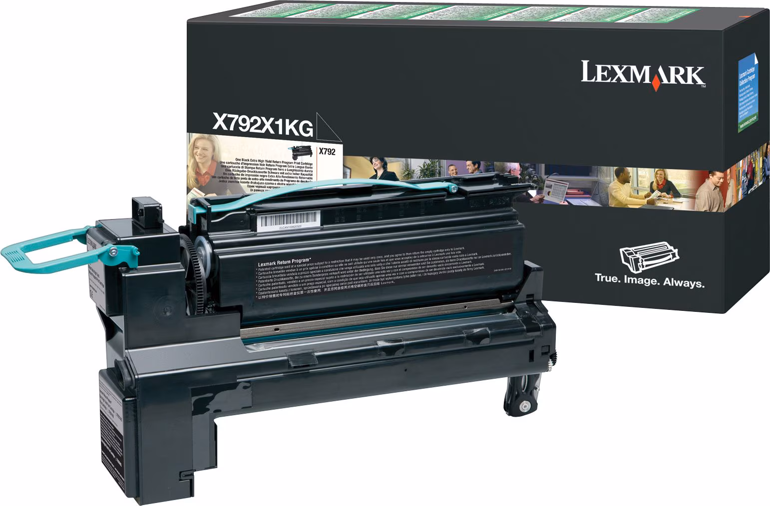 TONER X792 RET PRGM BK