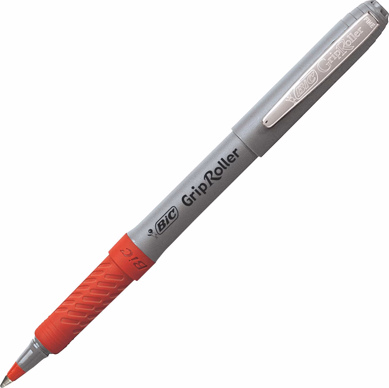 BIC GRIP ROLLER MICRO RED 12