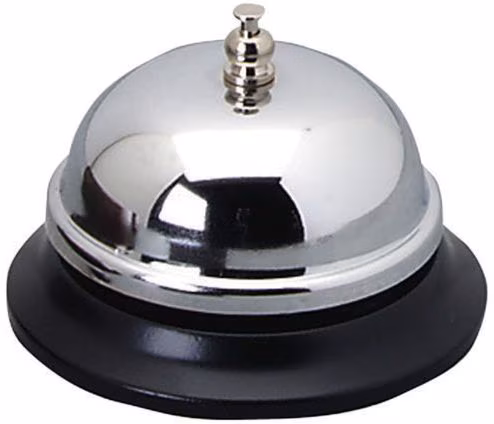BELL CALL NICKEL PLATED