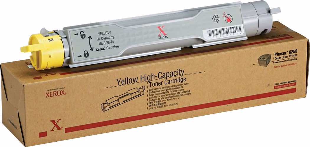 XEROX PHASER 6250 YELLOW HY