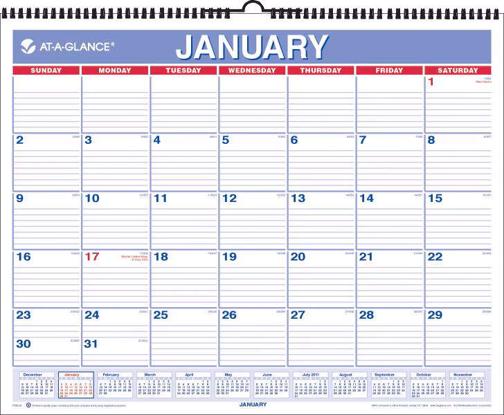 2013 MNTH ATAGLNC WALL 15X12