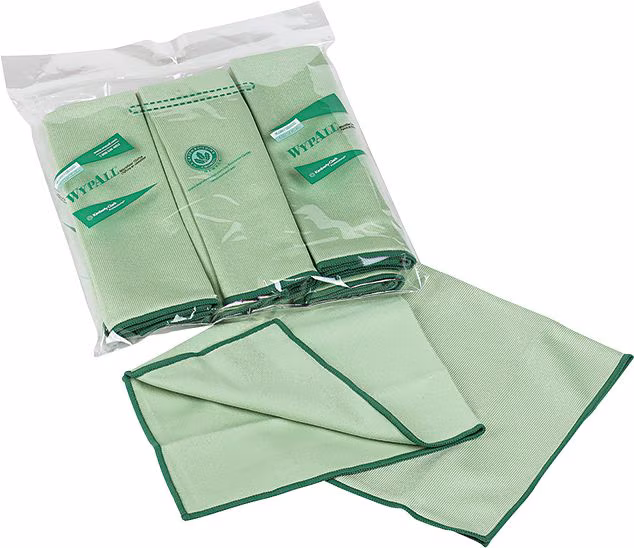 WIPES MICROFIBER 6/PK GN