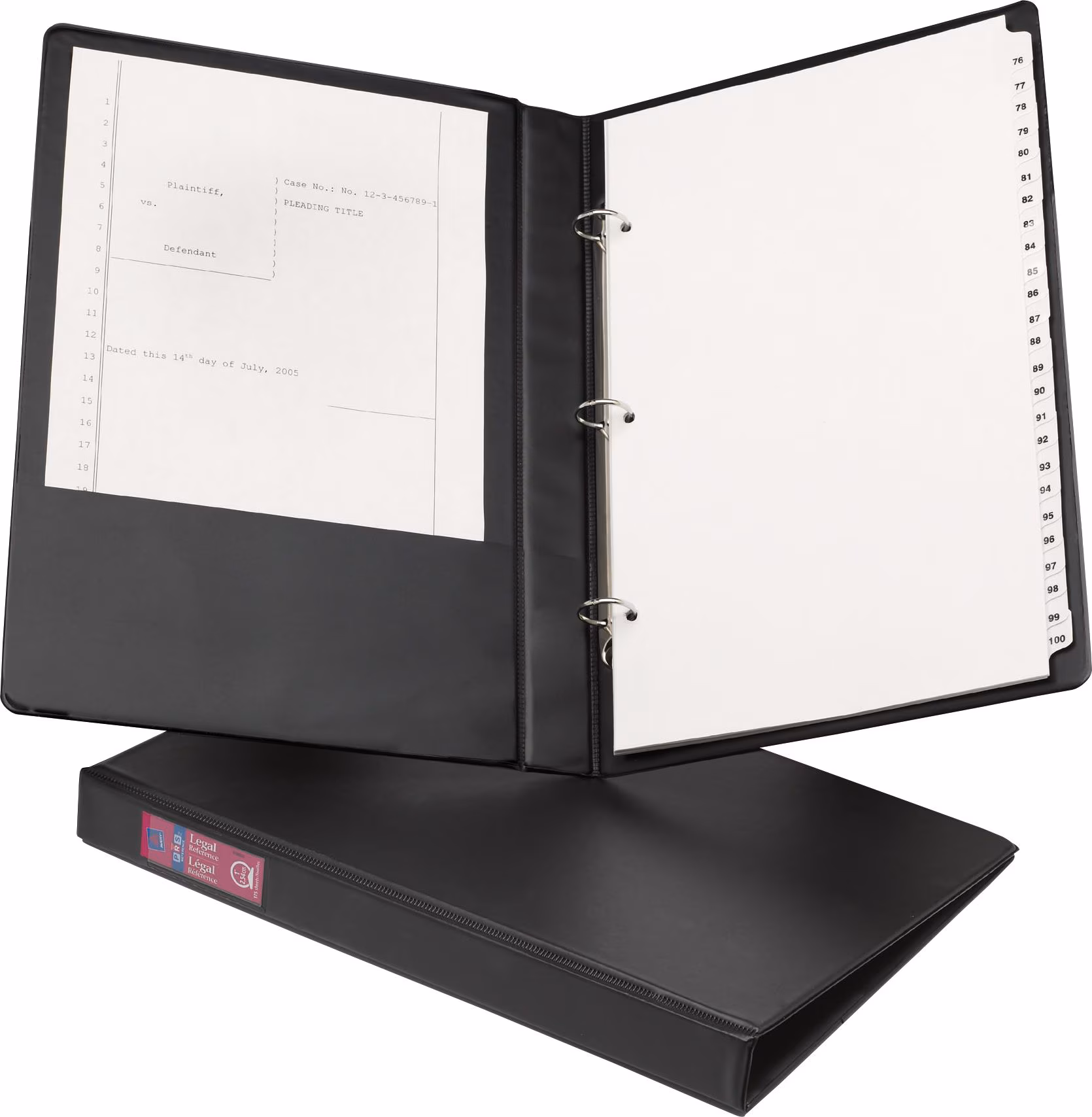 AVERY LEGAL BINDER 1IN BLACK
