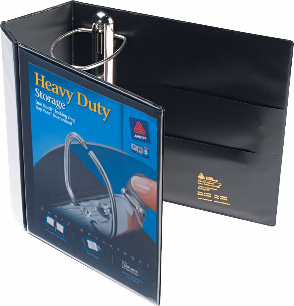 BINDER EZD VIEW 5 BK
