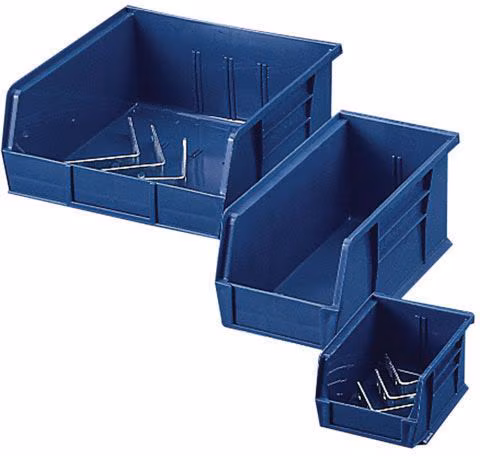 BIN 4.1X5.4X3 BLUE