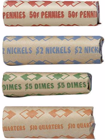 WRAPPER COIN $2 NICKELS