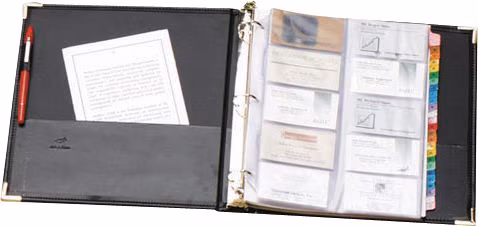 BINDER RNG BUSNCRD STFD BK