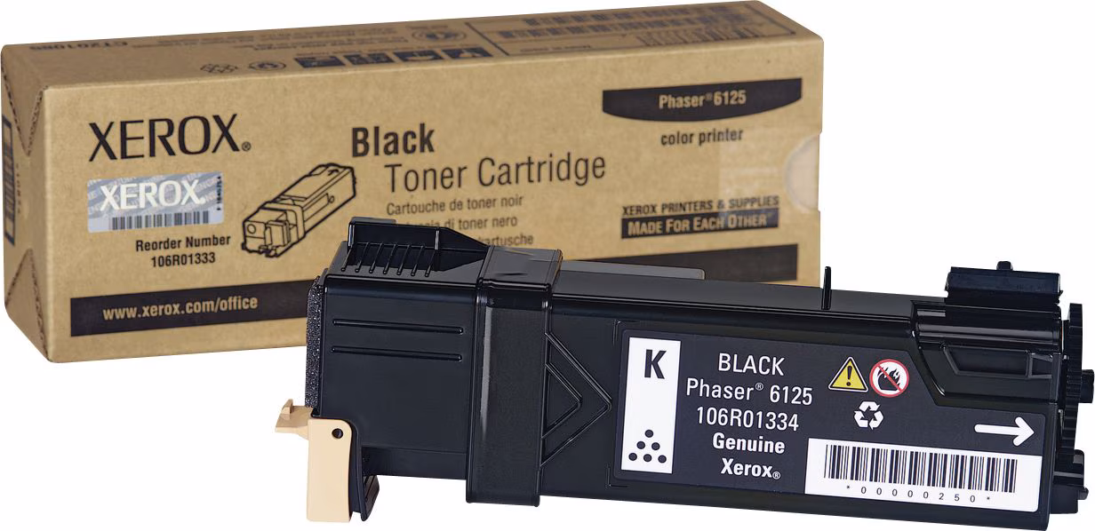 BLACK TONER PHASER 6125