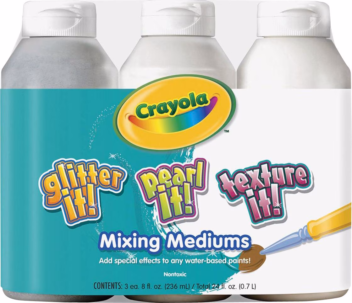 3 CT. MIXING MEDIUMS ASST