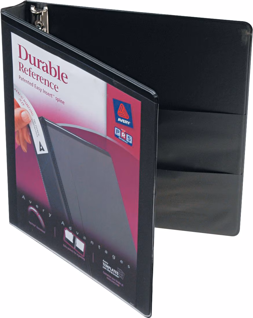 BINDER VIEW DURBL 1 .BK