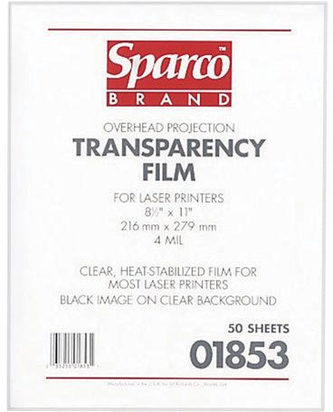 TRANSPARENCY LSR PRNT CL