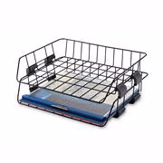 TRAY LETTER WIRE BLK 2EA/BX