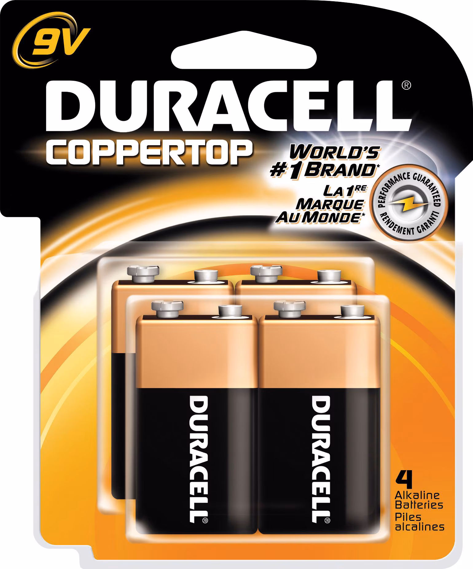 BATTERY ALKA 9V 4