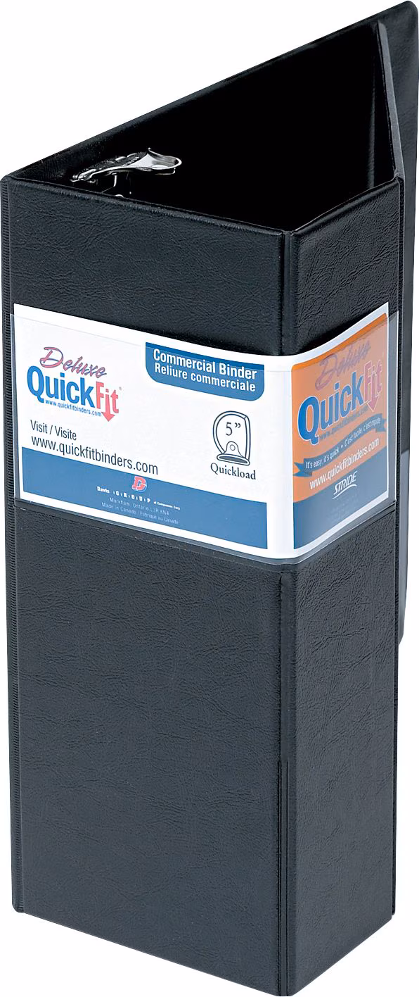 BINDR QUICKFITCOMML 5 BLK