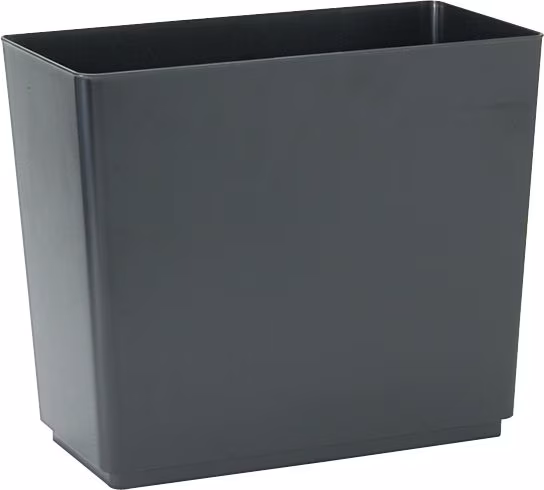 WASTEBASKET PLAS 13.625 H