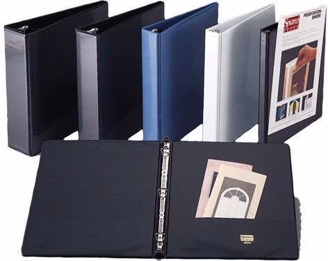 BINDER VUE 11X8.5 1.5 -BK