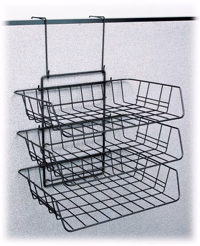 WIRE TRIPLE TRAY WITH HANGER