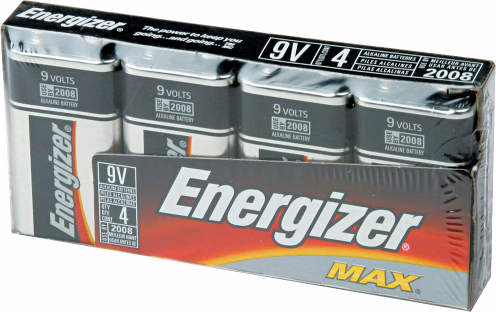 BATTERY ALKA 9V 4/PK ENGZR