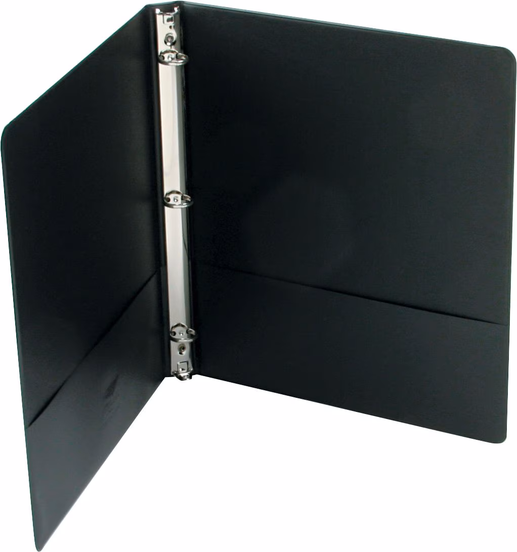 BNDR 11X8.5 VYL .5 BK
