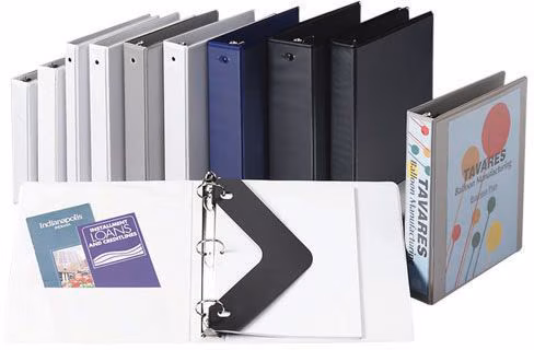 BINDER VIEW 8.5X5.5 1 WE