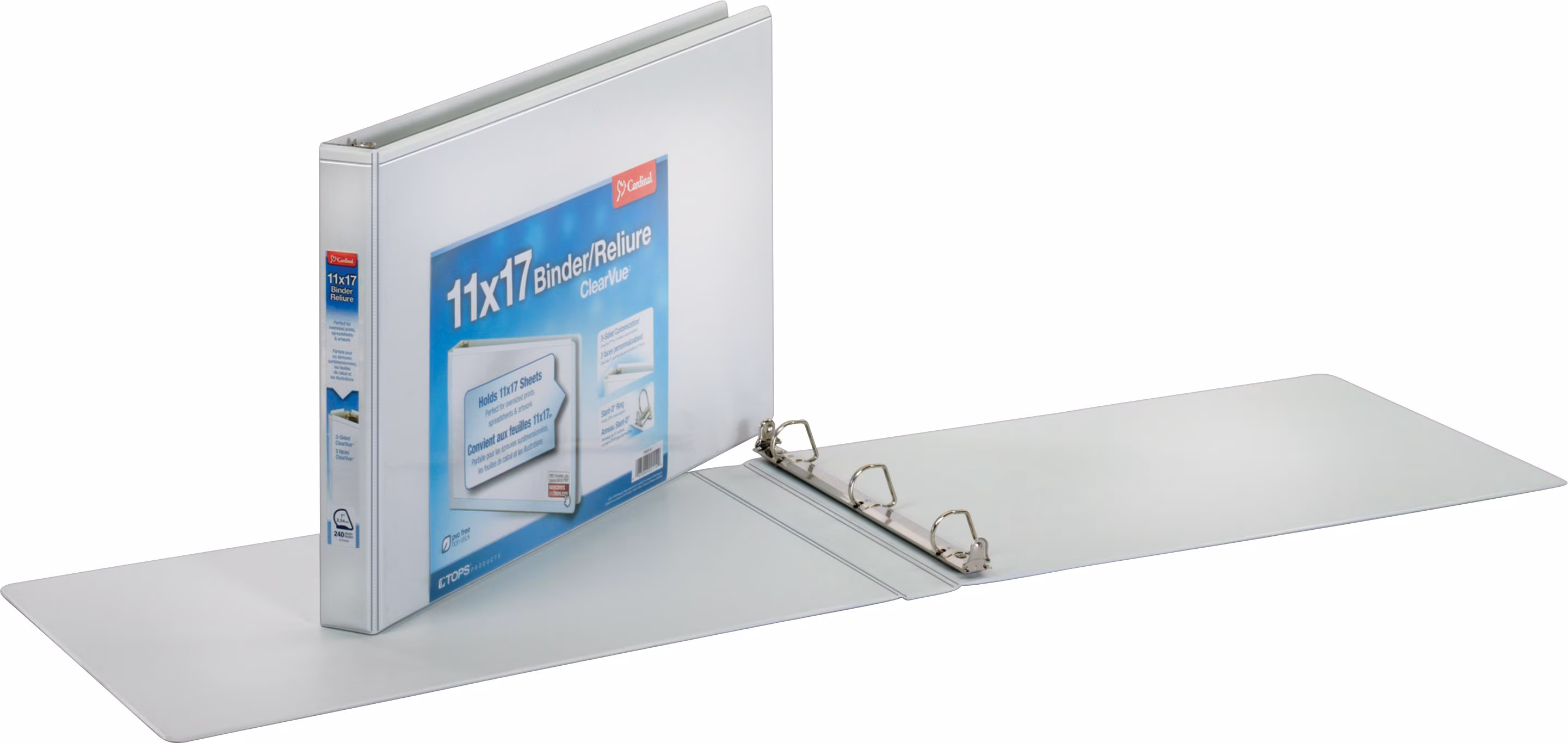 11 X 17 CLEARVUE BINDER 1IN
