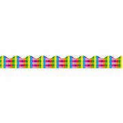 TRIMMER RAINBOW PLAID