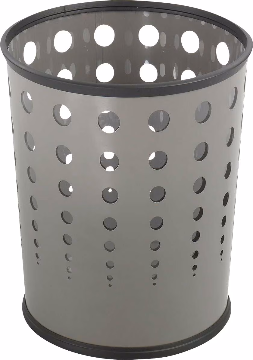 WASTEBASKET 6 GALLON GY