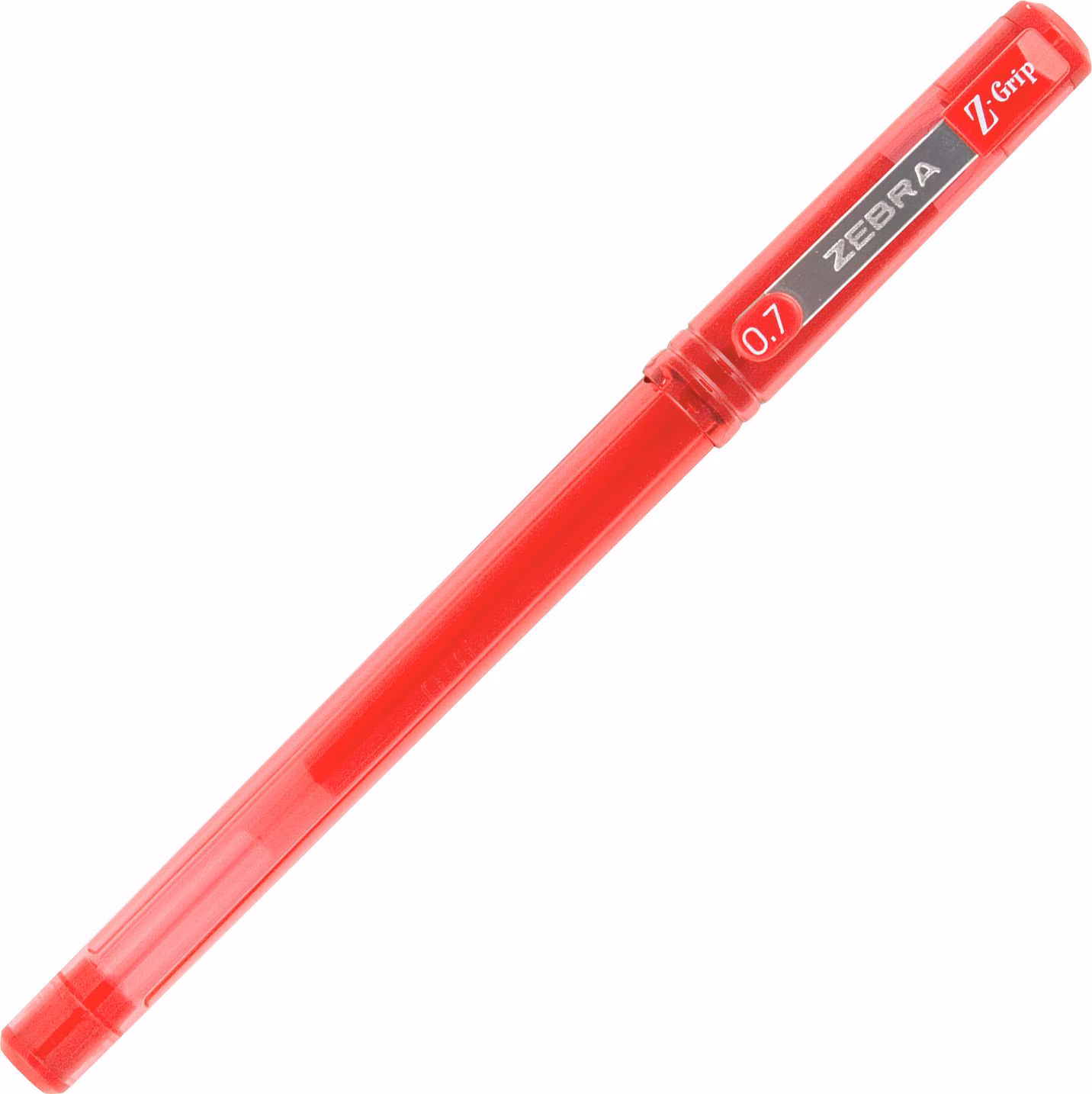 Z-GRIP GEL STICK 0.7MM RED