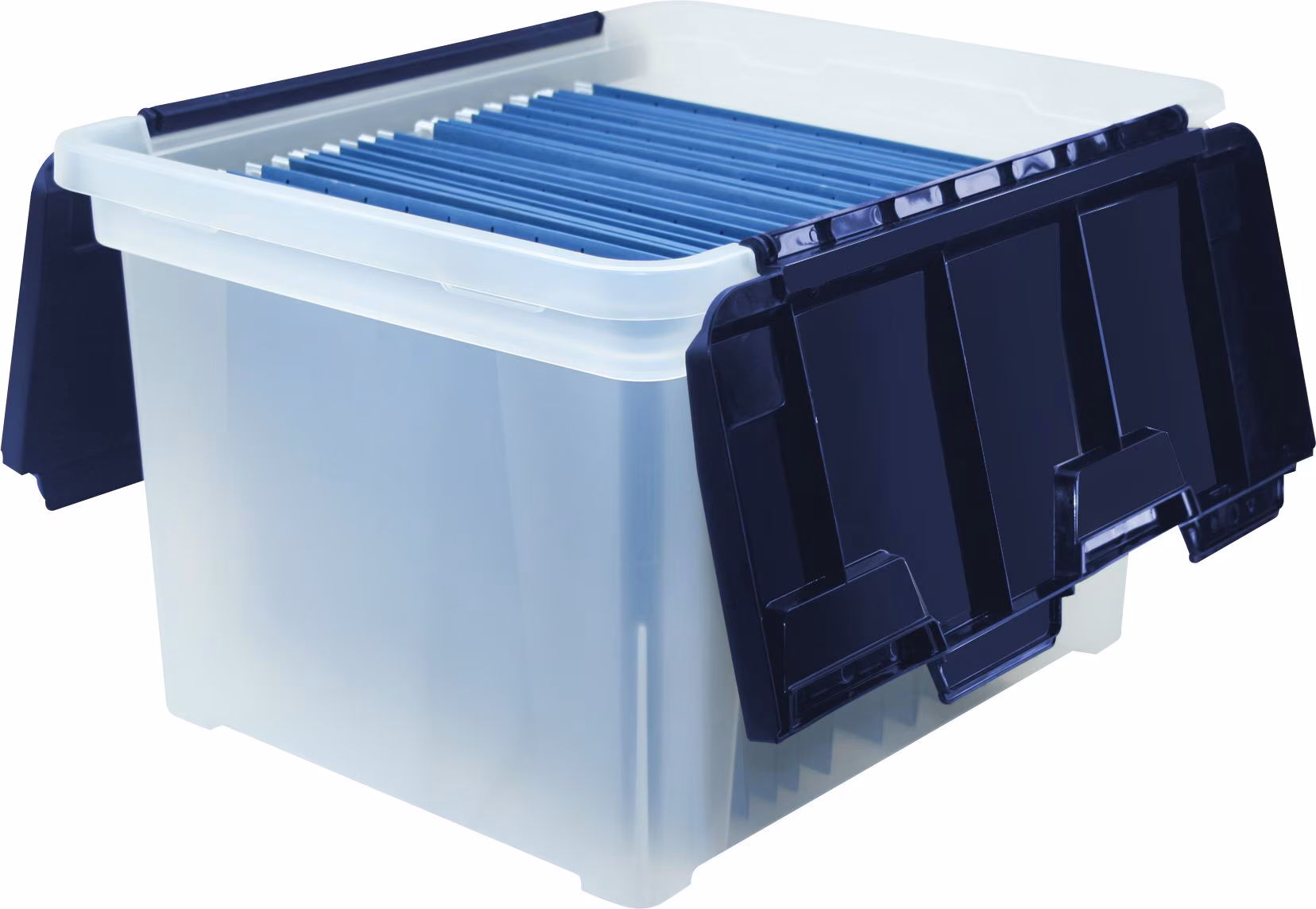 12.25GL WING LID FL BX CLR/NVY