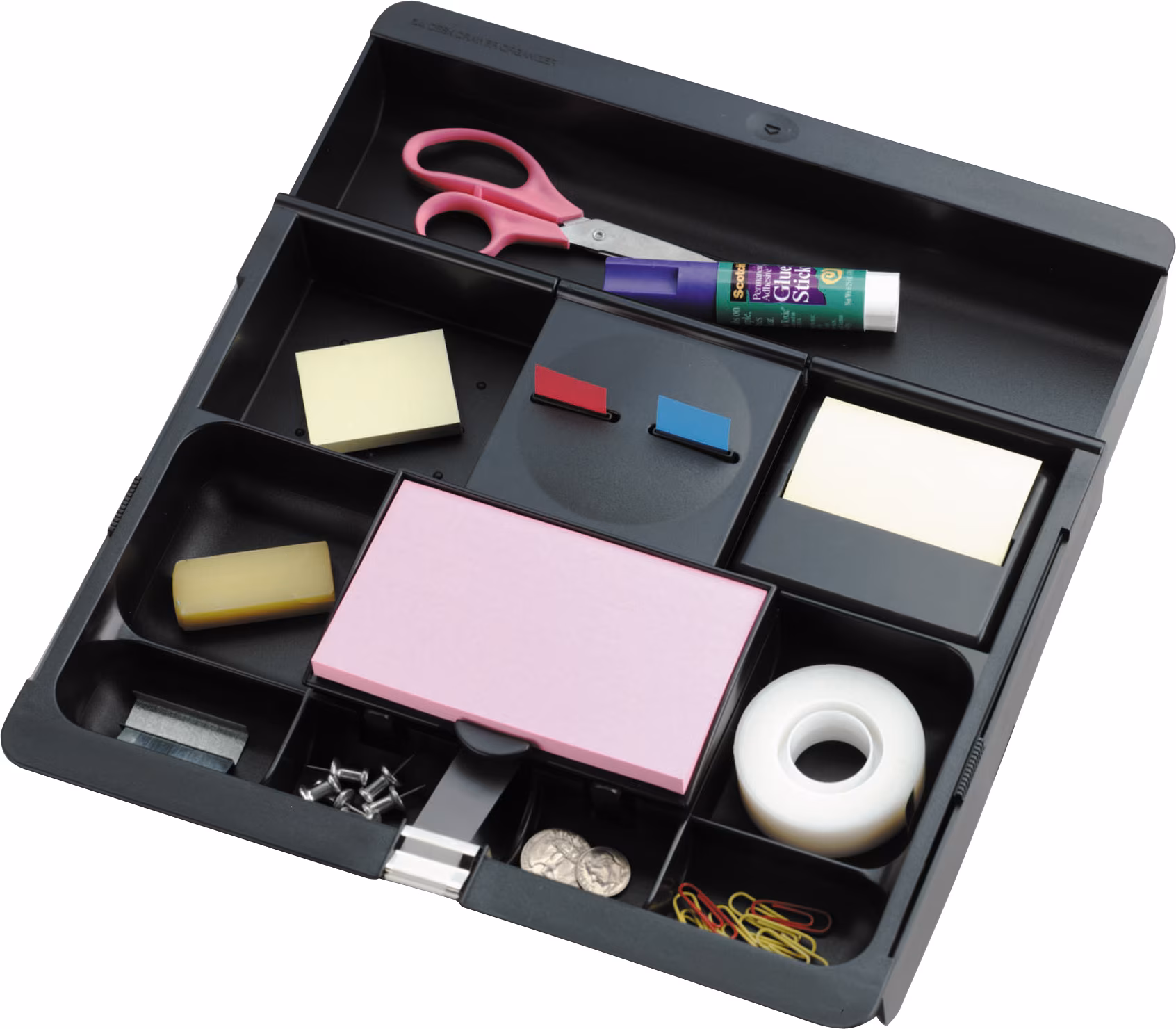 TRAY DWR ORGANIZER BK