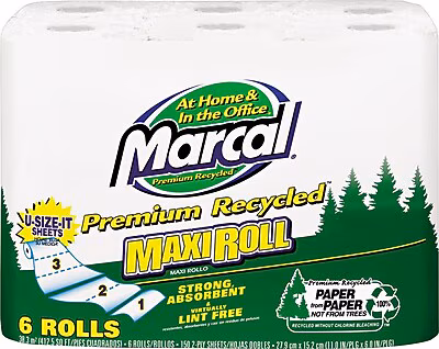 6-ROLL MAXI PAPER TOWEL