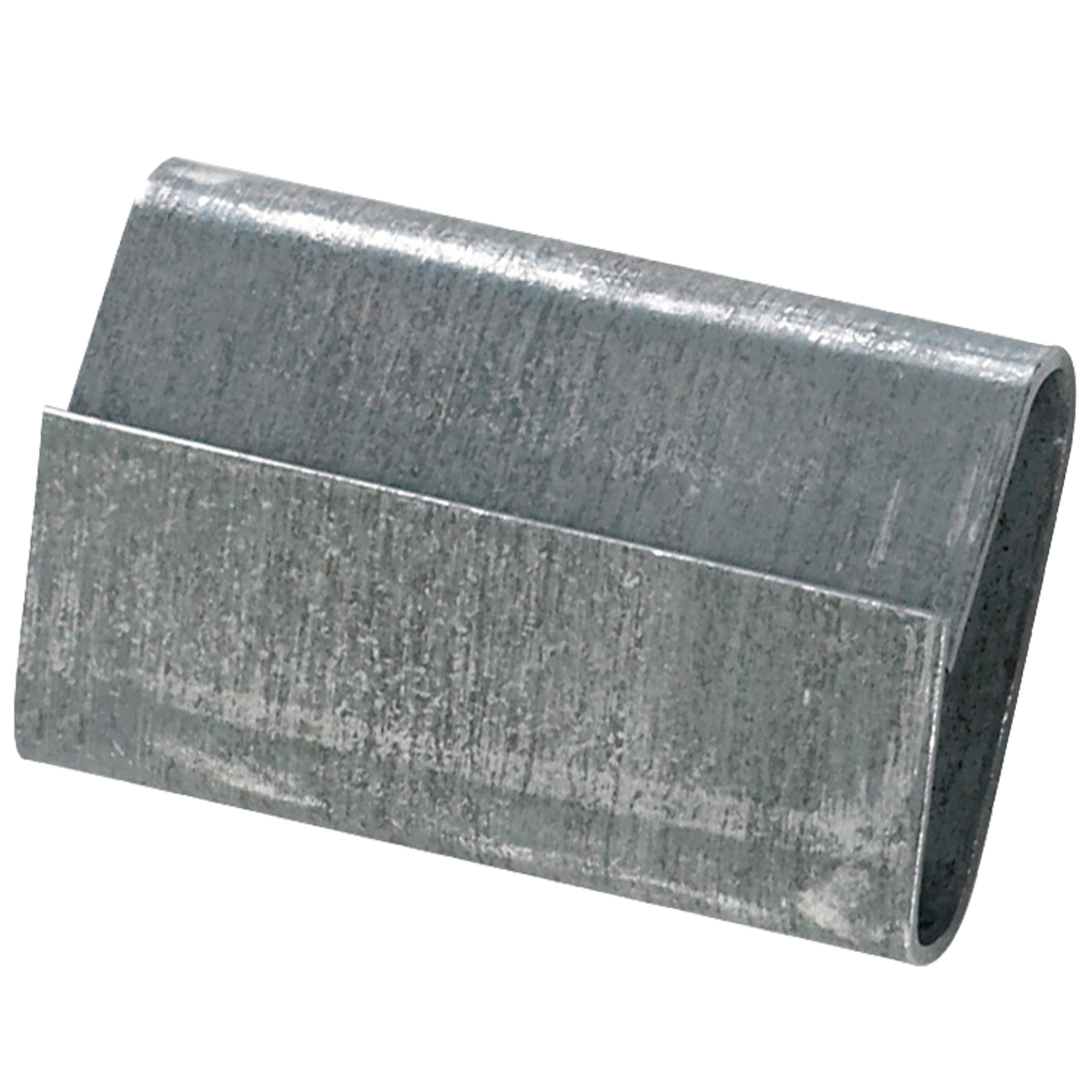 Steel Strapping Seals, Closed/Thread On Regular Duty, 5/8", Silver, 5000/Case