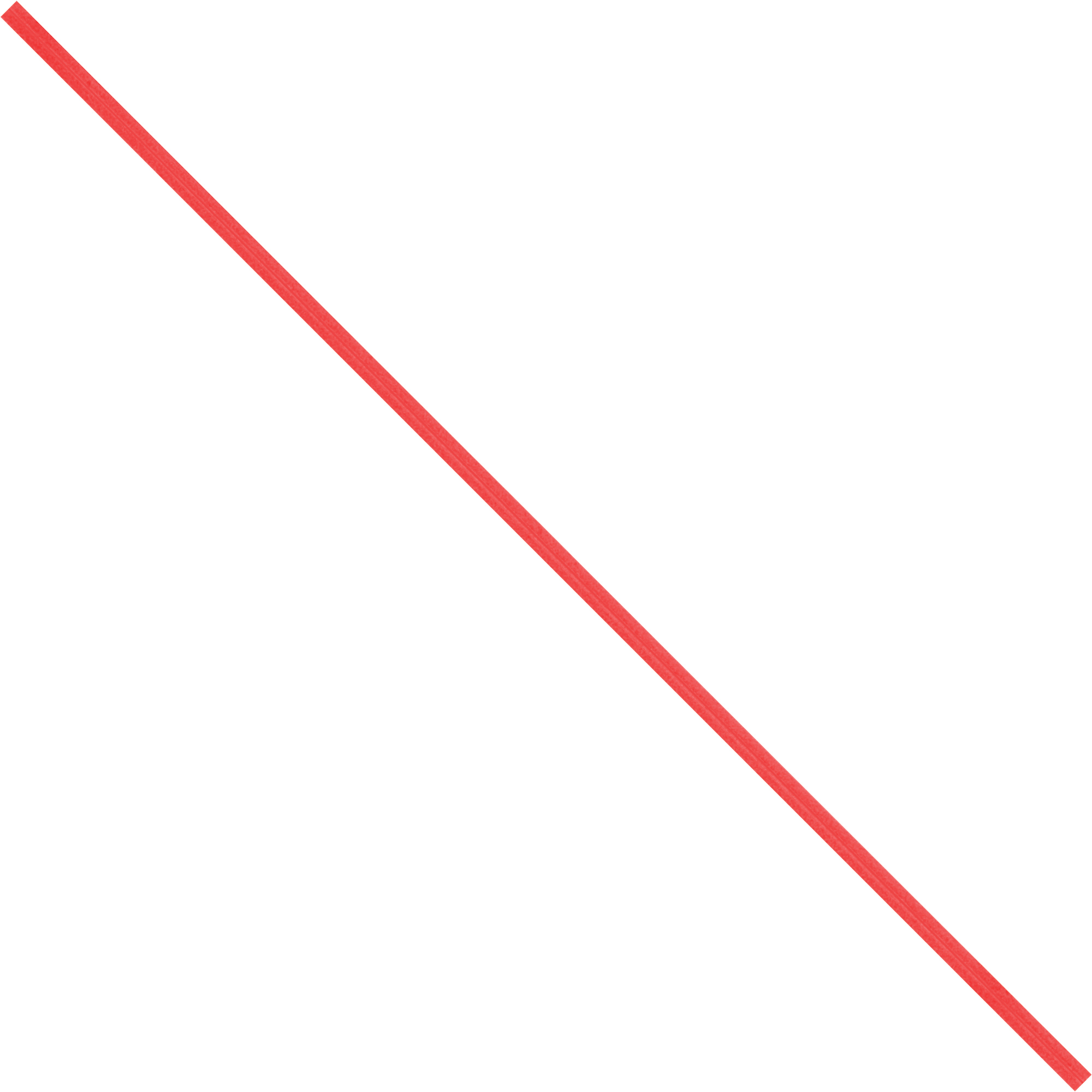 Paper Twist Ties, 9" x 5/32", Red, 2000/Case