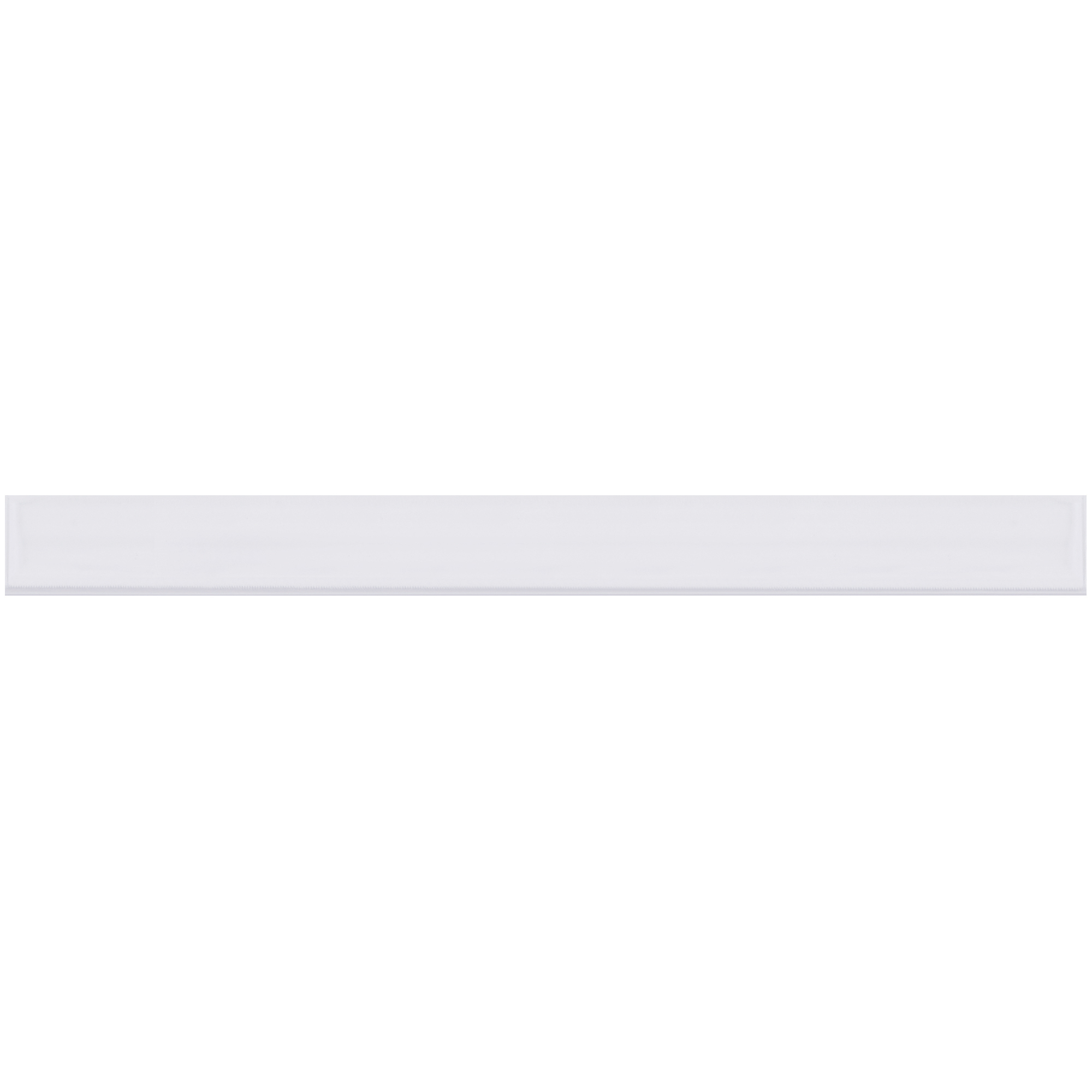 Hol-Dex® Self-Adhesive Plastic Label Holder, 1/2" x 6", Clear, 12/Case