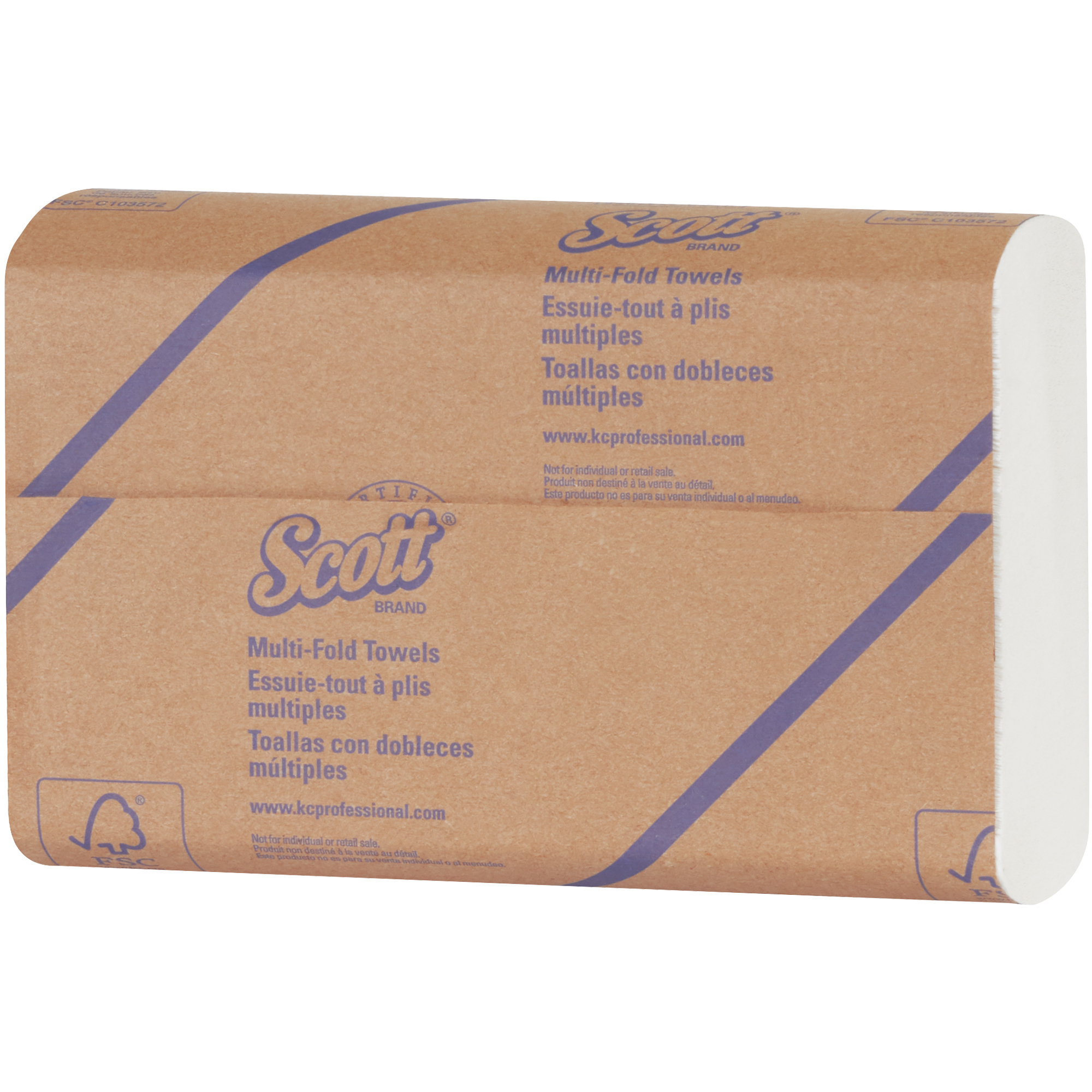 Scott® Surpass® Multi-Fold Towels, White, 20/Case
