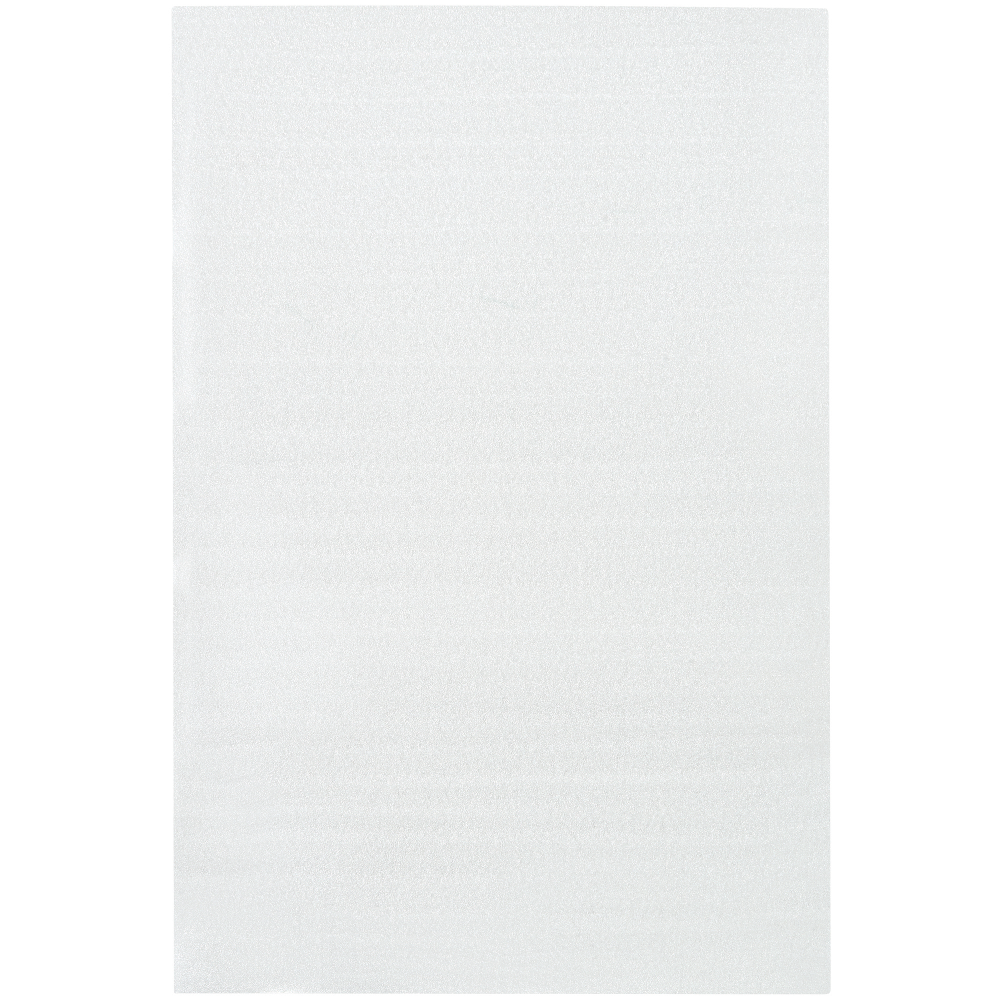 Flush Cut Foam Pouches, 24" x 36", White, 50/Case