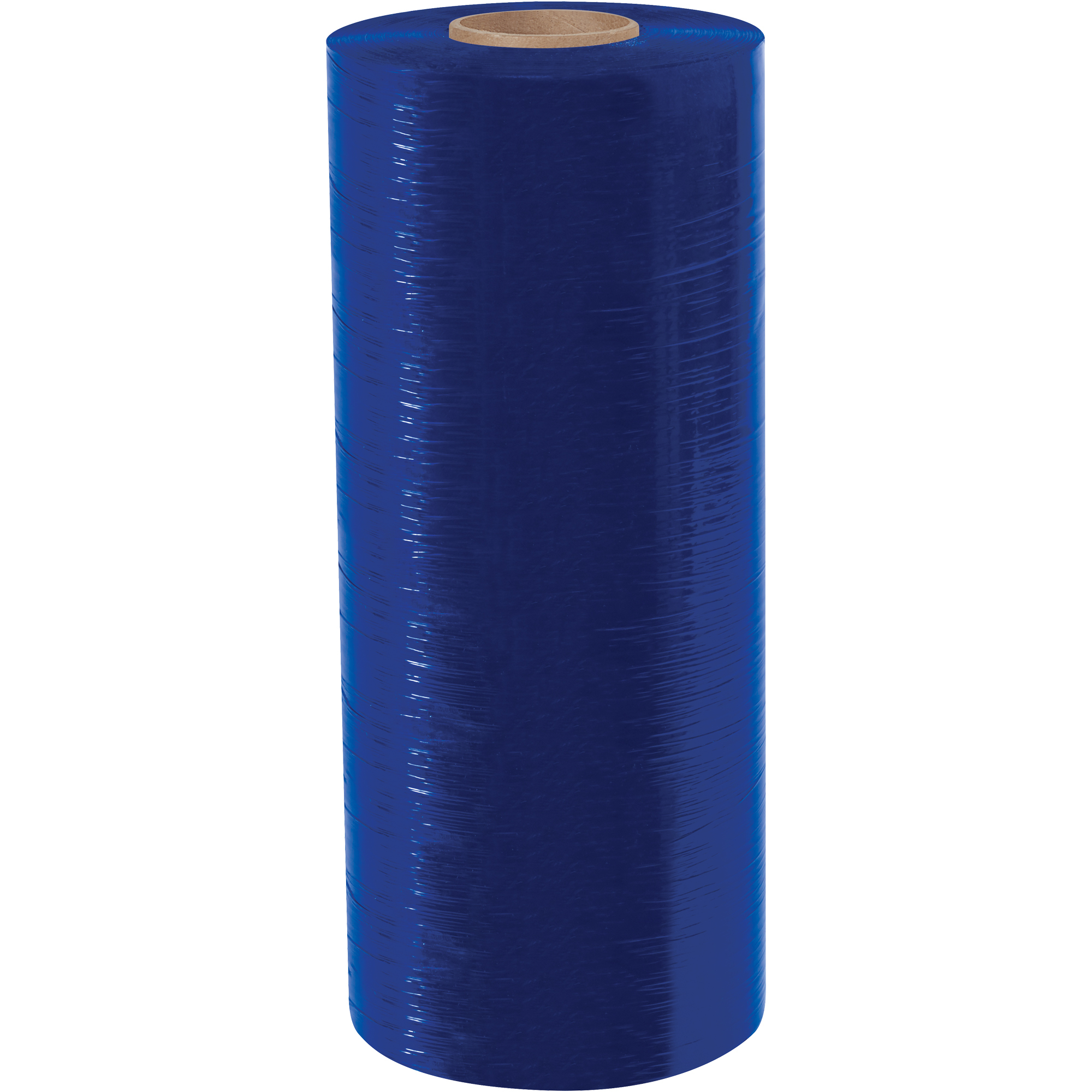 Colored Cast Machine Stretch Film, 20" x 80 Gauge x 6000', Blue, 1/Roll