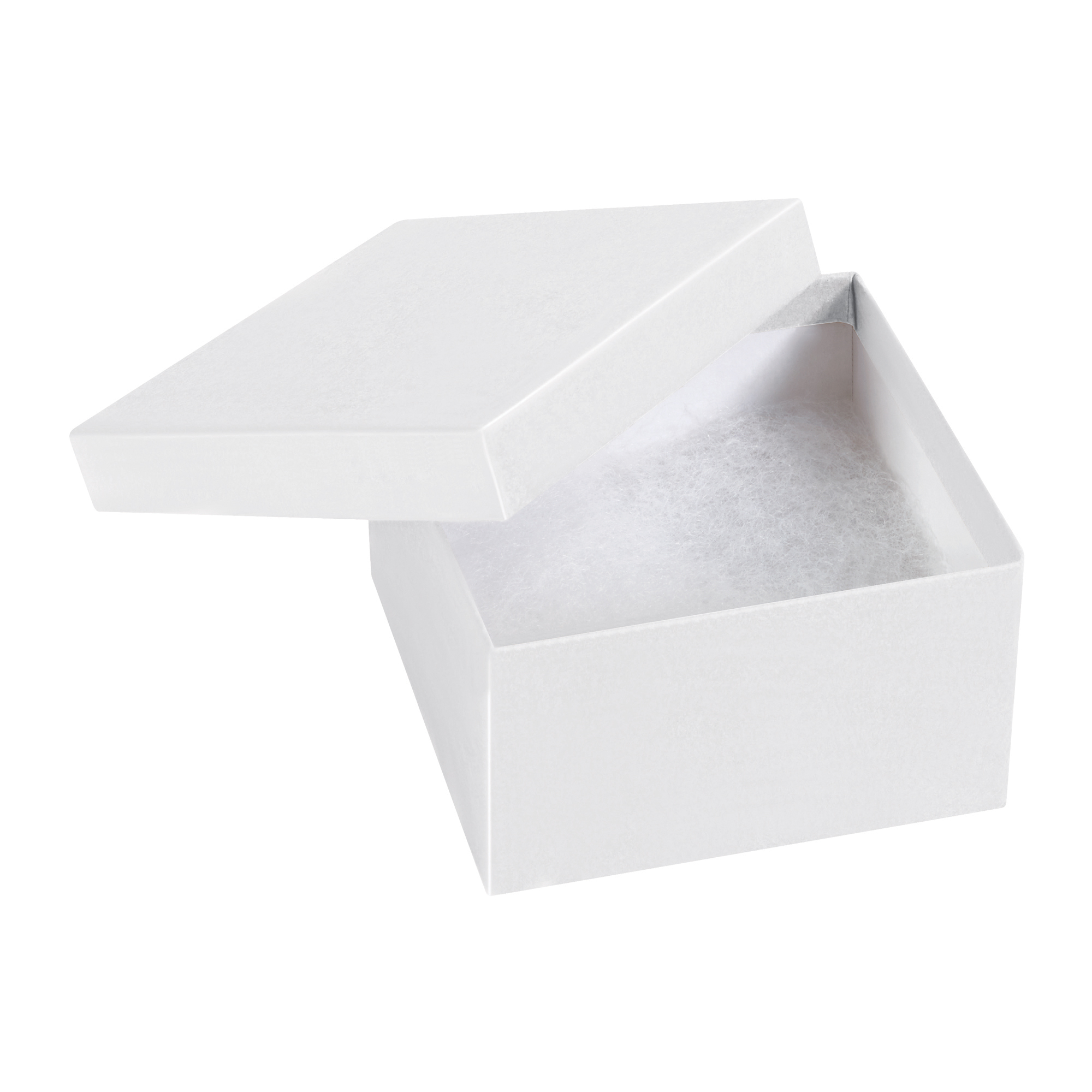 Jewelry Boxes, 3 1/2" x 3 1/2" x 2", White, 100/Case
