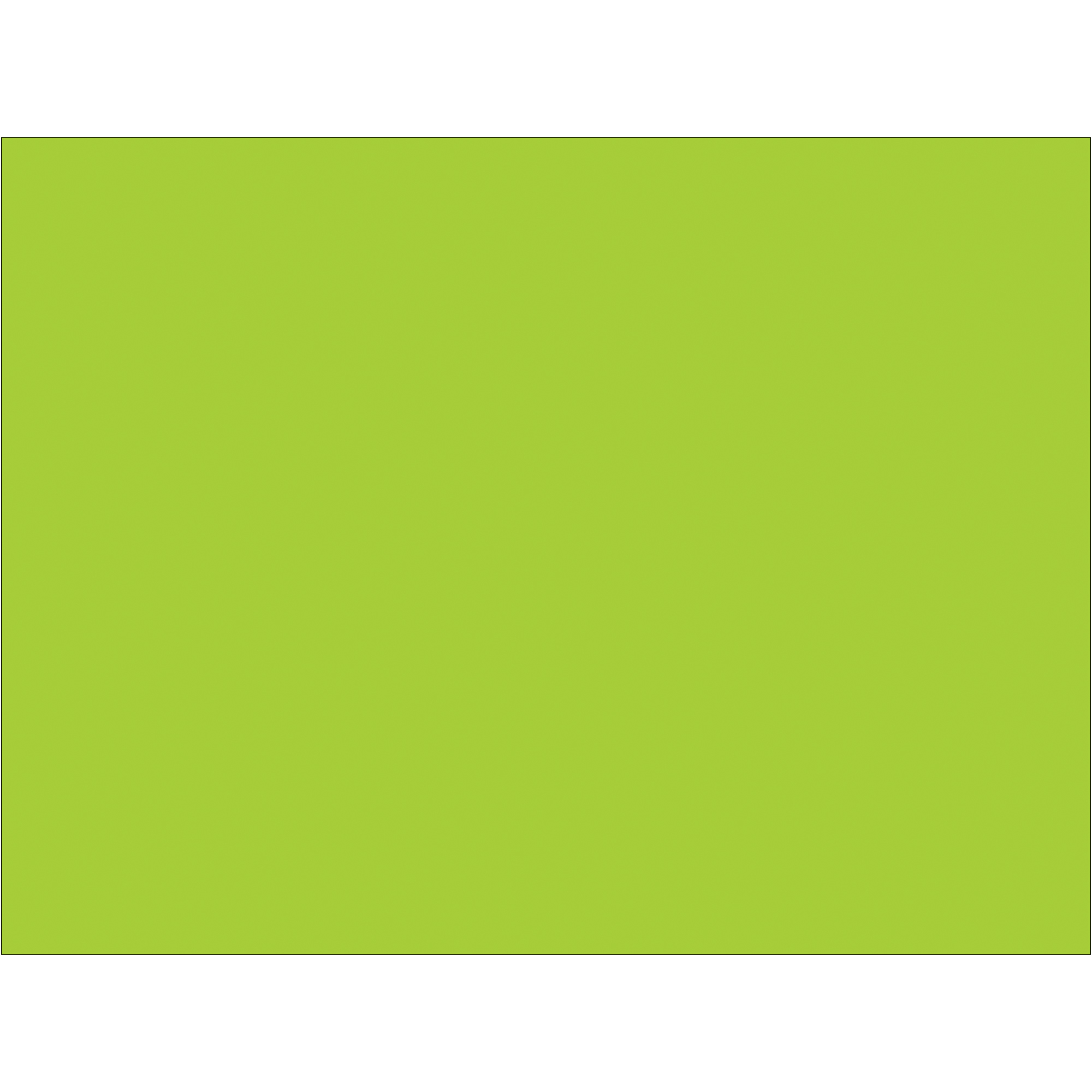 Tape Logic® Inventory Rectangle Labels, 3" x 4", Fluorescent Green, 500/Roll