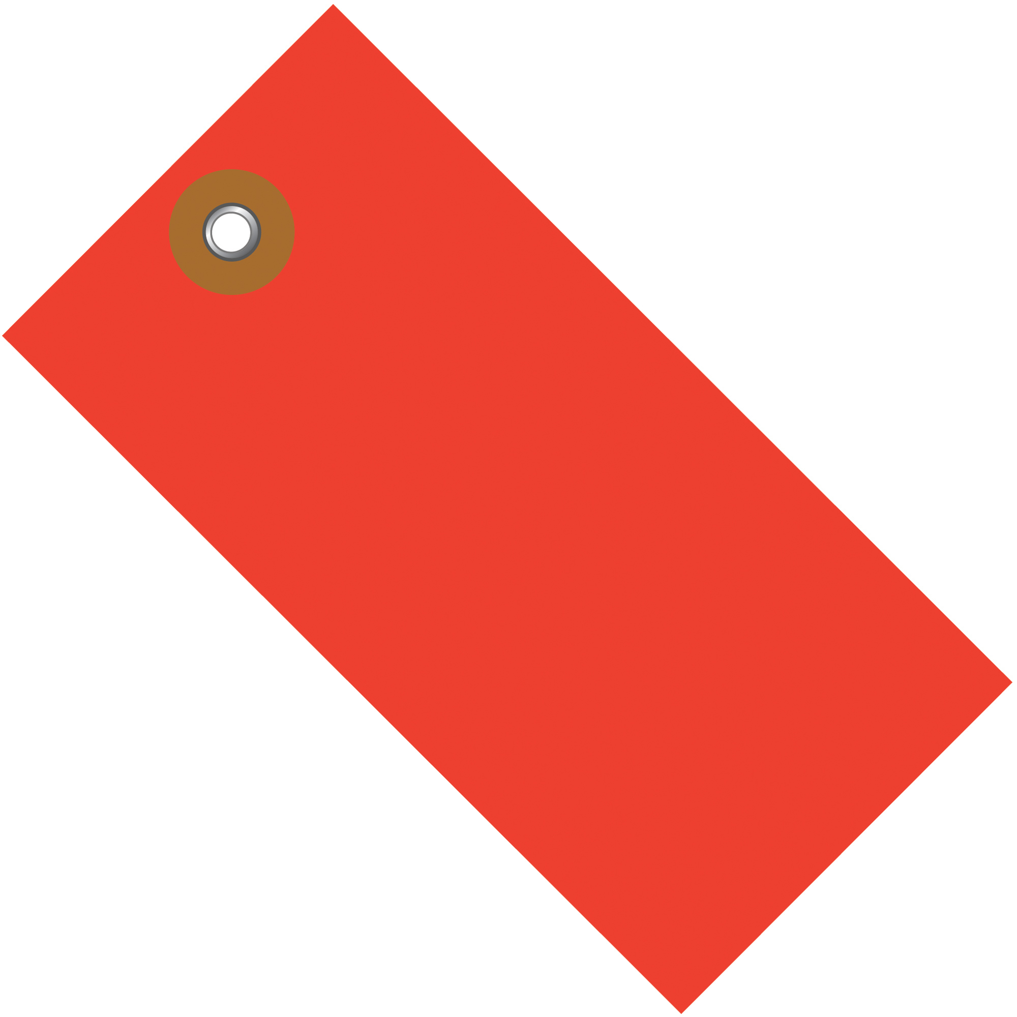 Tyvek® Shipping Tags, 4 1/4" x 2 1/8", Red, 100/Case