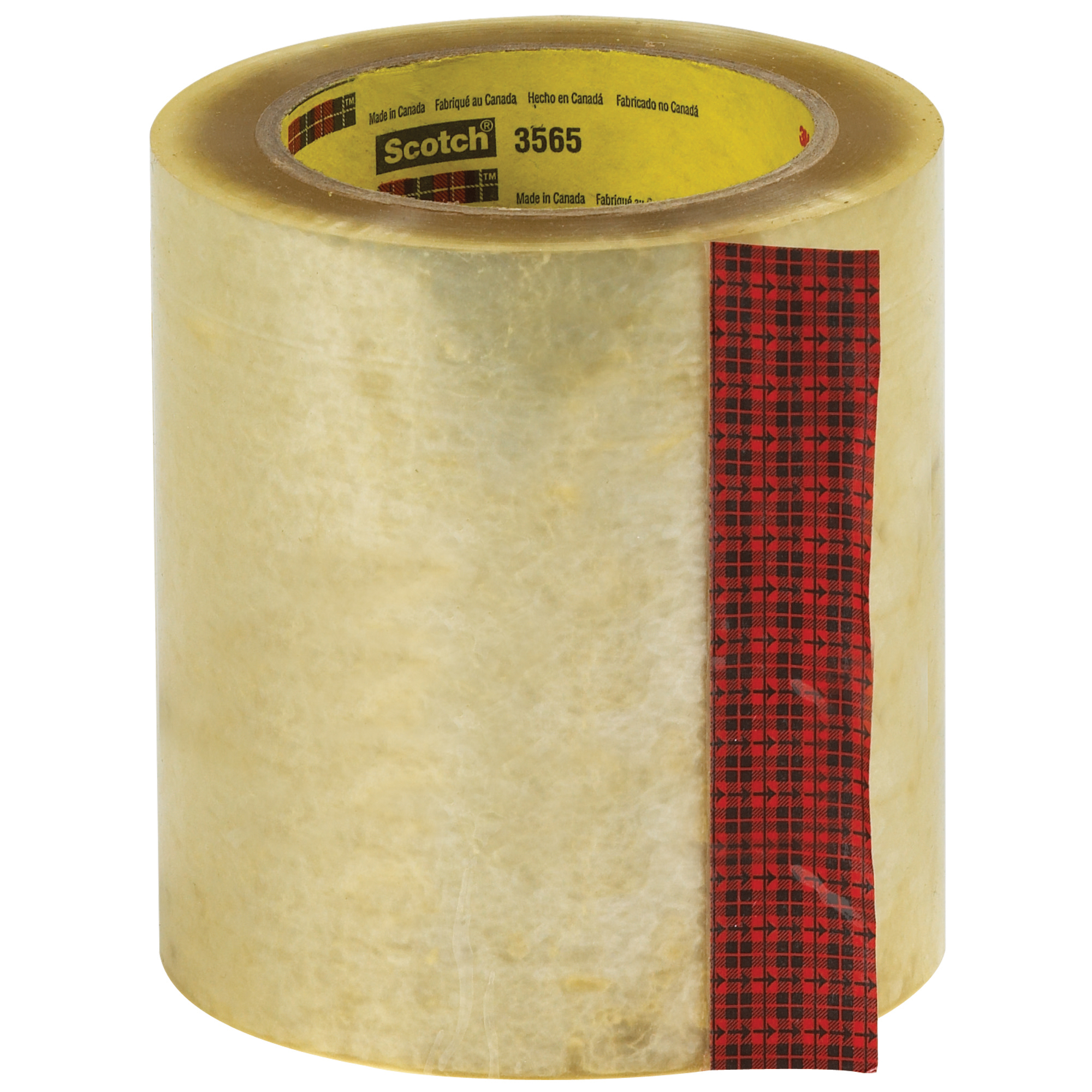 3M™ 3565 Label Protection Tape, 1.9 Mil, 5" x 110 yds., Clear, 12/Case