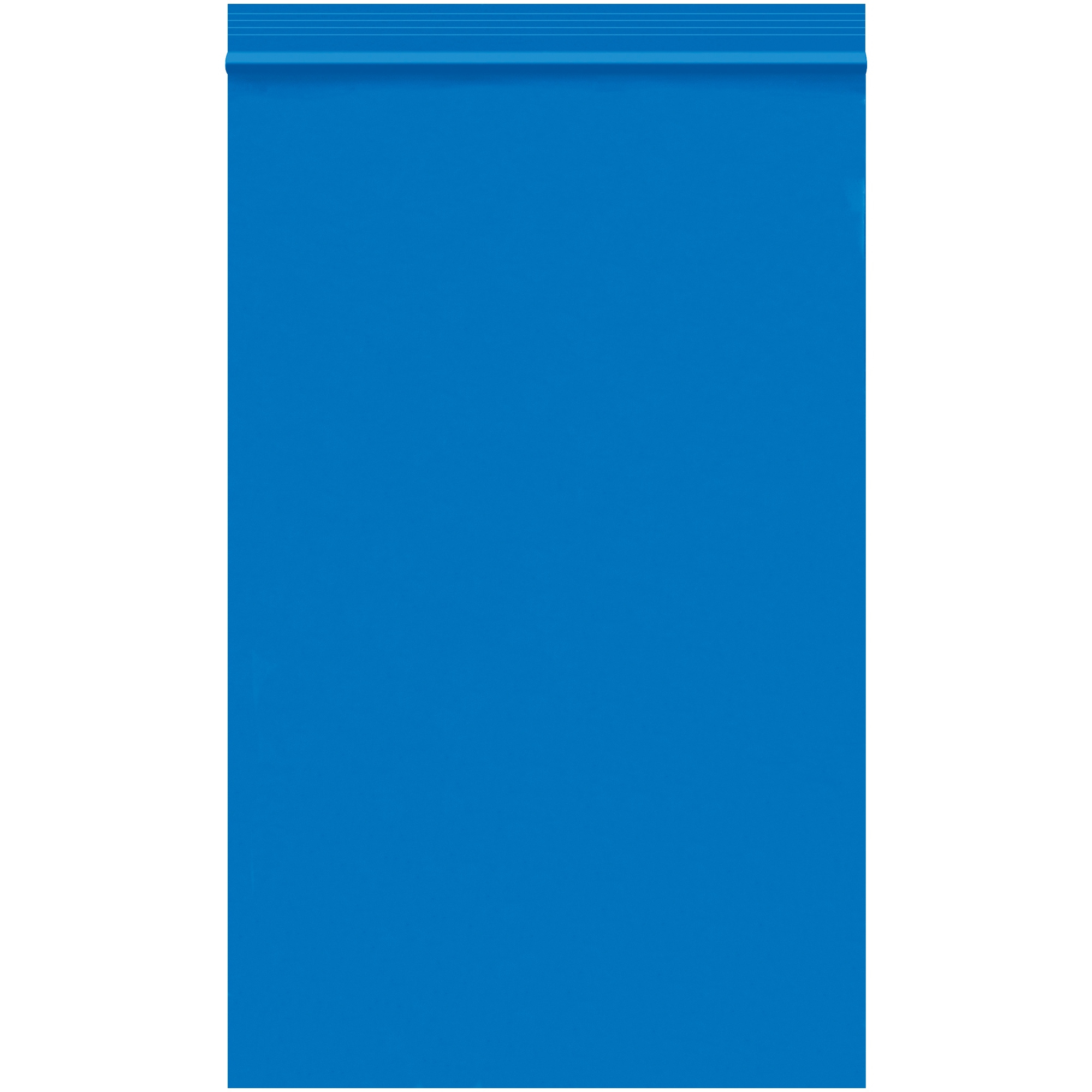 Reclosable 2 Mil Poly Bags, 5" x 8", Blue, 1000/Case