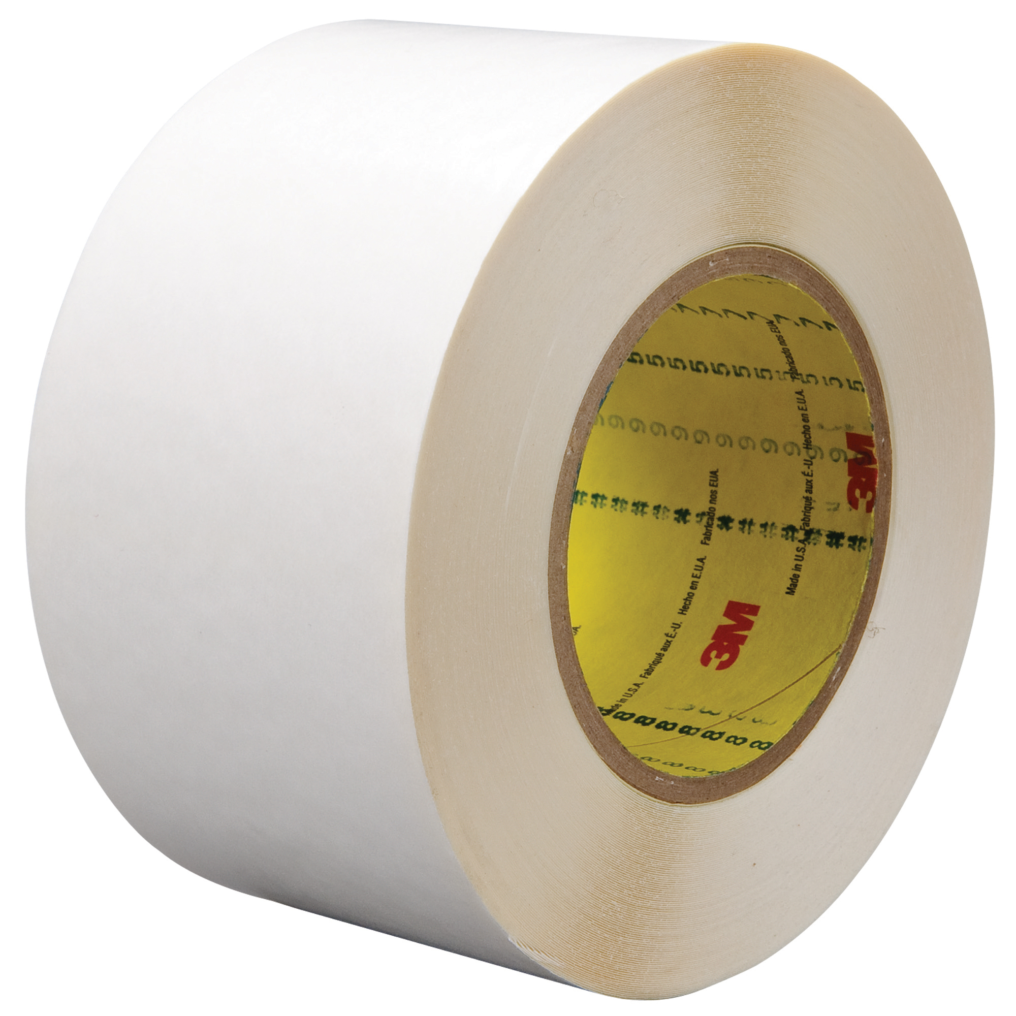 3M™ 9579 Double Sided Film Tape, 9.0 Mil, 2" x 36 yds., White, 2/Case