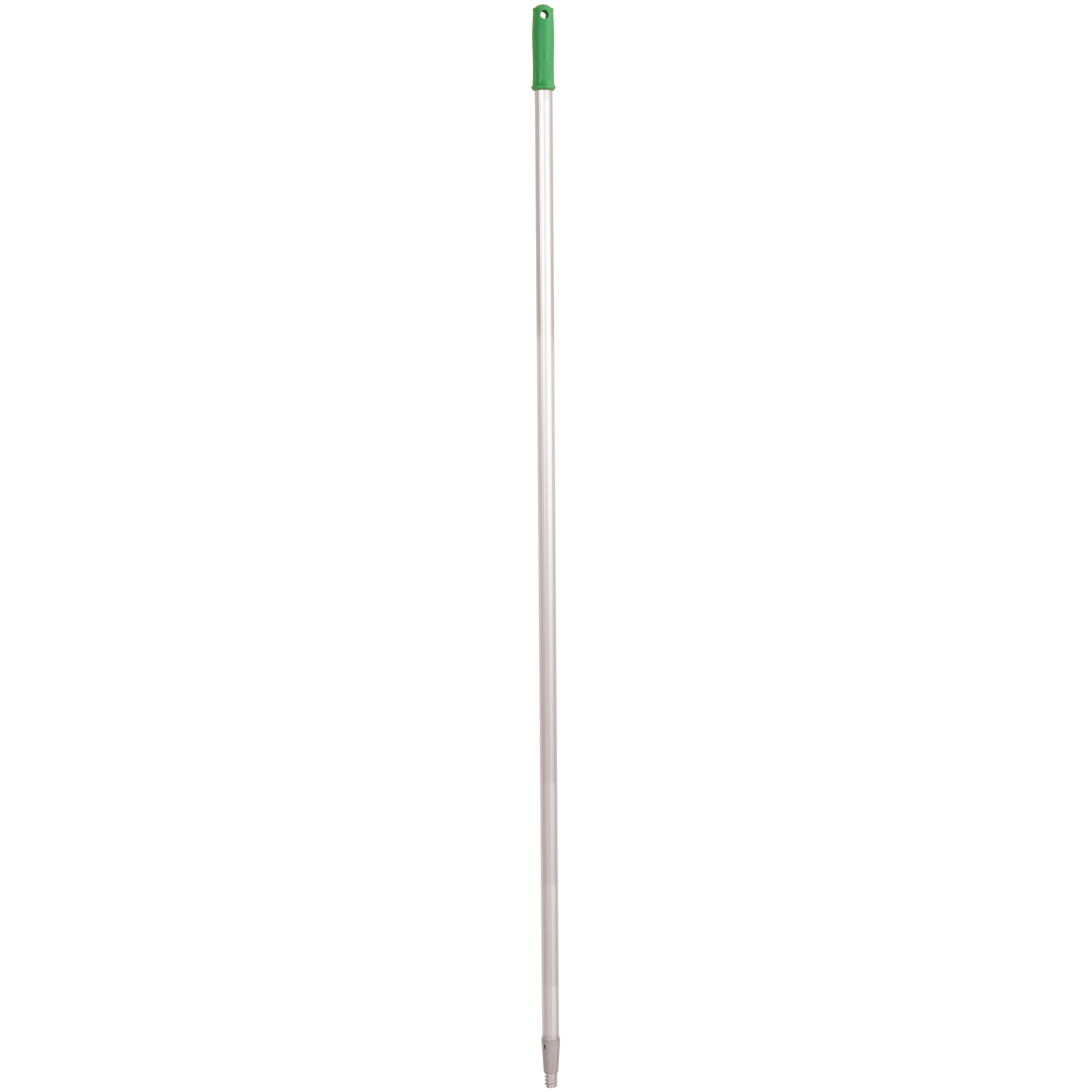 61" Aluminum Threaded Handle, Silver, 1/Each