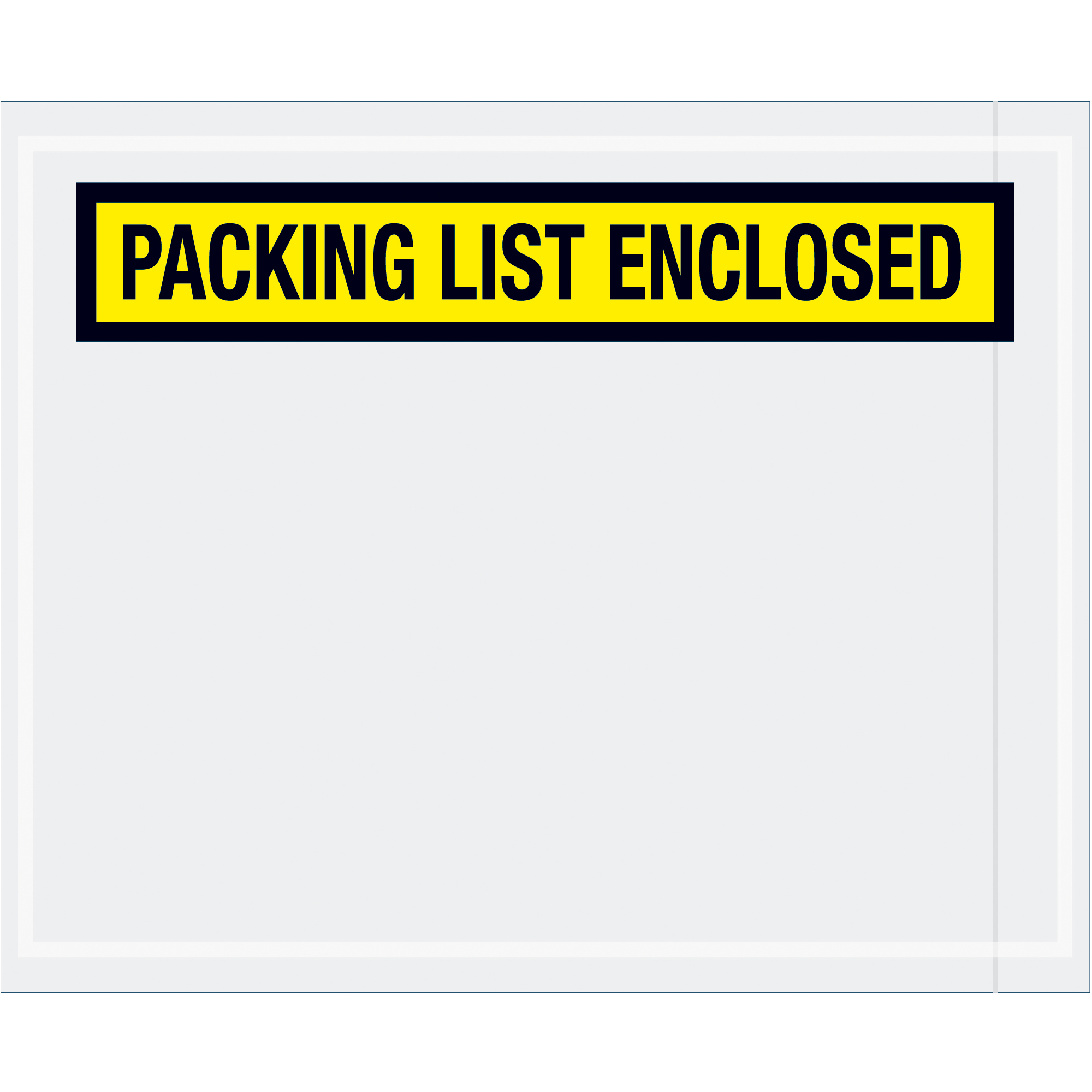 Tape Logic® "Packing List Enclosed" Envelopes, 4 1/2" x 5 1/2", Yellow, 1000/Case