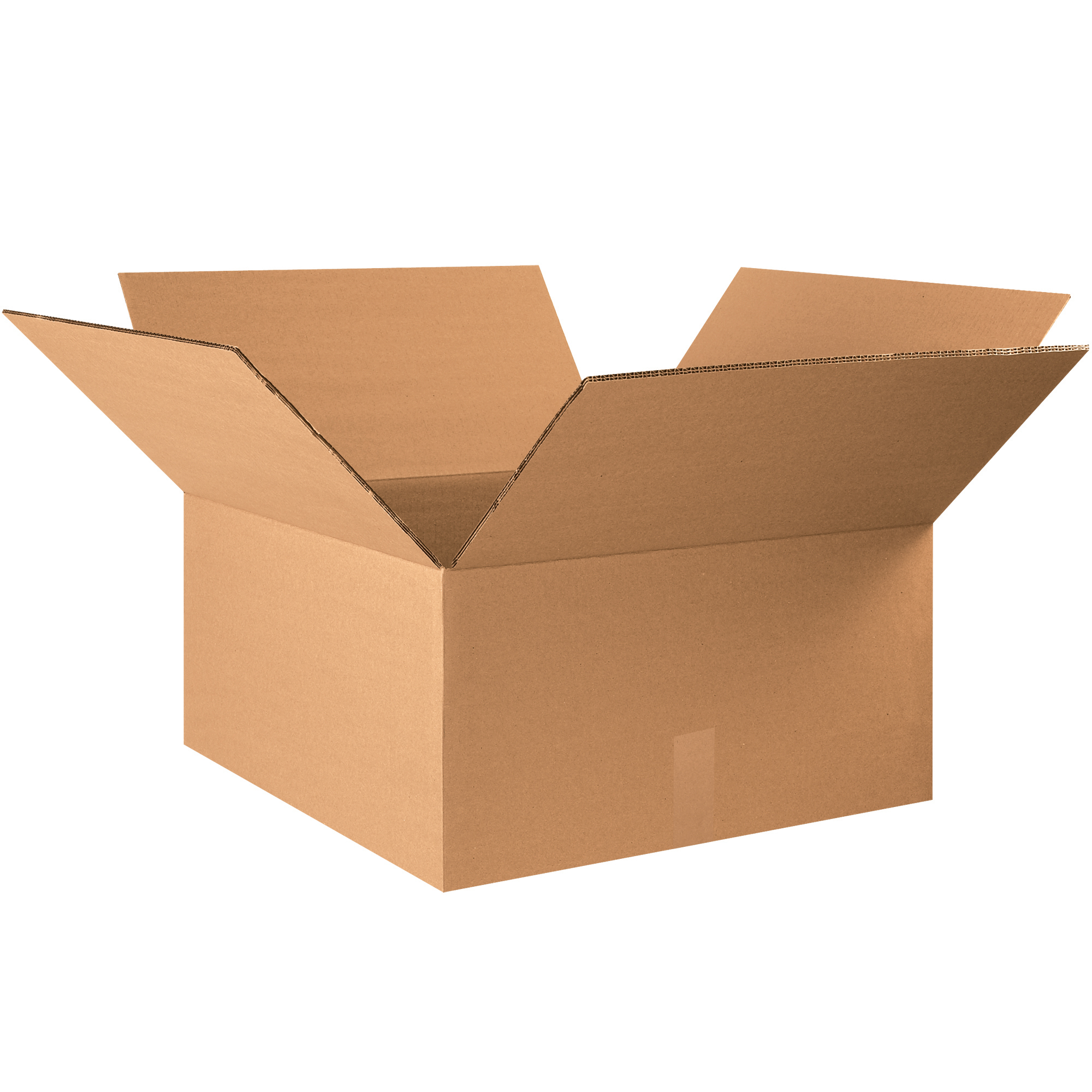 Double Wall Boxes, 22" x 22" x 12", Kraft, 10/Bundle; 90/Skid