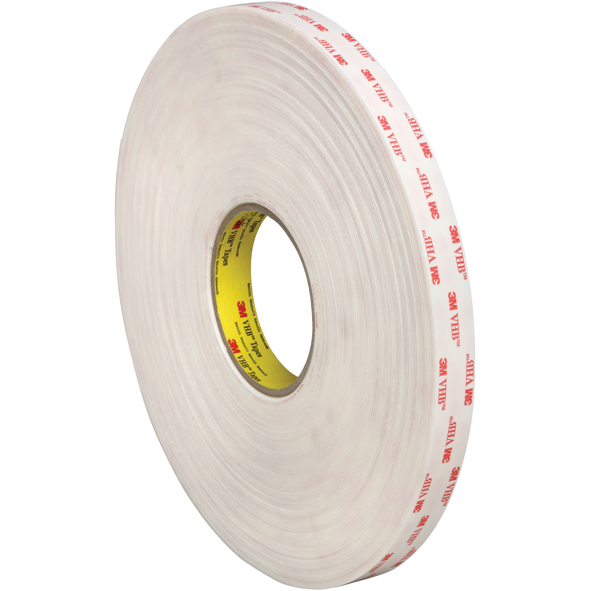 3M™ 4945 VHB™ Tape, 45.0 Mil, 3/4" x 5 yds., White, 1/Case