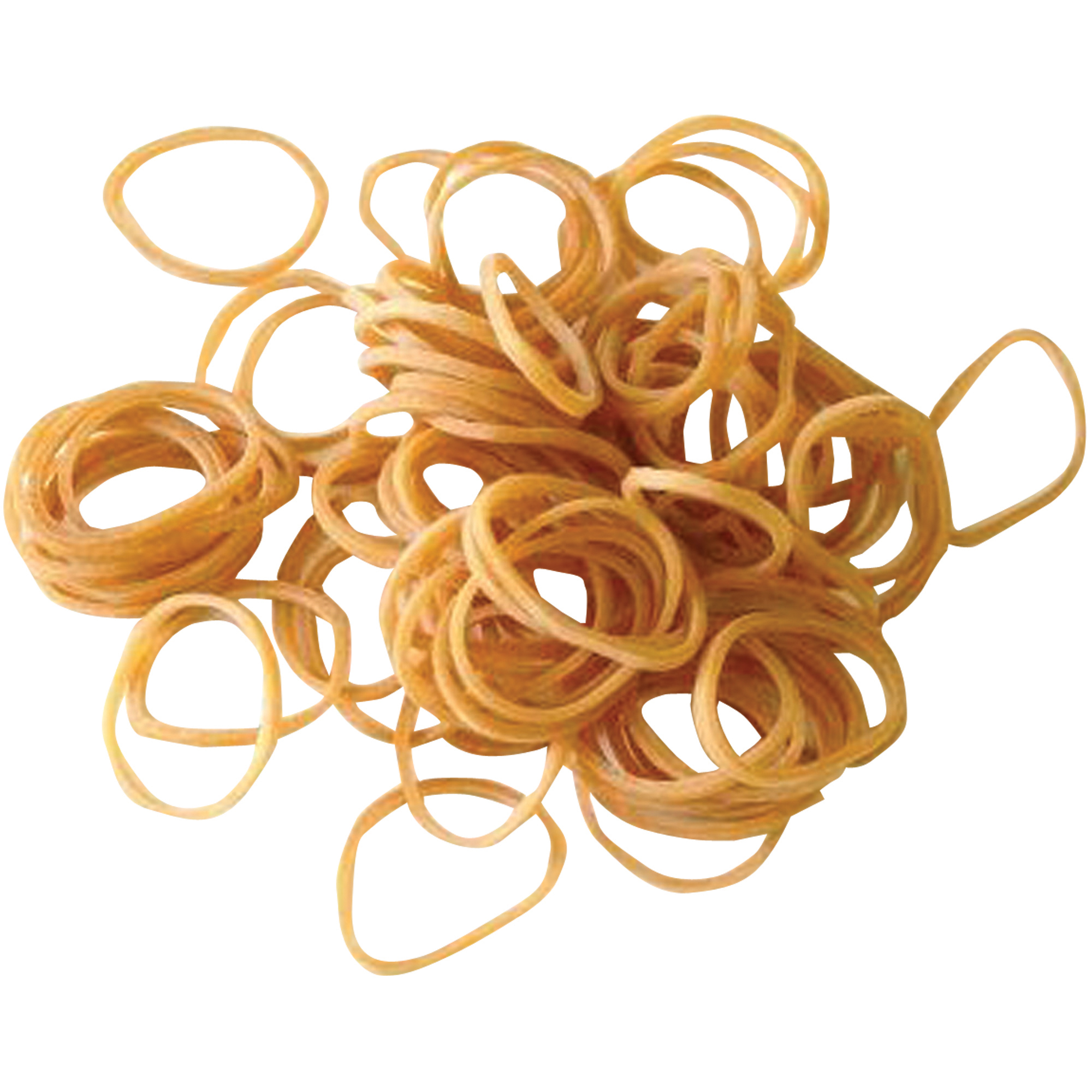 Rubber Bands, 1/16" x 1 1/4", Brown, 10 Lbs./Case