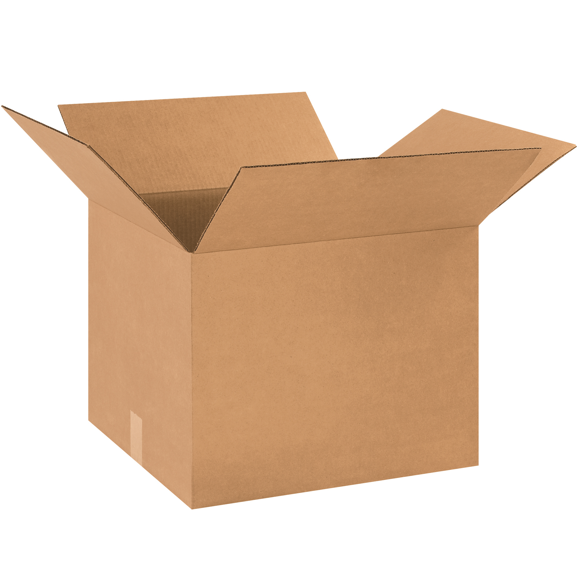 Corrugated Boxes, 18" x 16" x 14", Kraft, 25/Bundle; 150/Skid